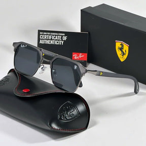 Kit Casal The Black Ray-Ban Ferrari Scuderia - 1 Ano de Garantia - Dia dos Namorados