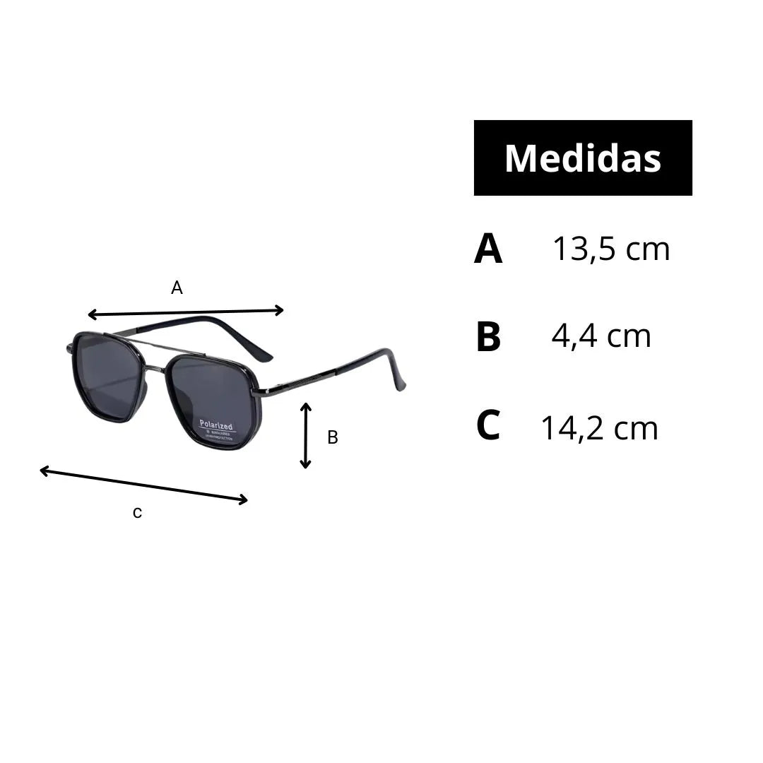 Óculos de Sol Aviador Clássico com Proteção UV 100%