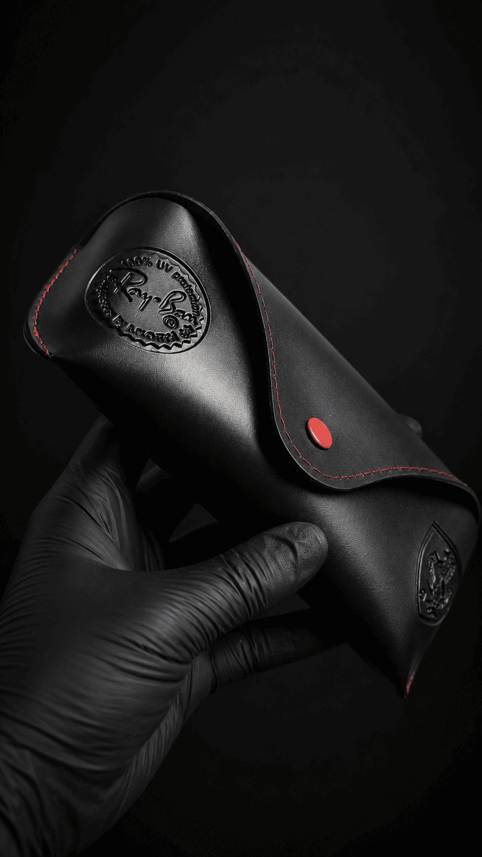ESTOJO ORIGINAL FERRARI RAYBAN - EMBALAGEM PREMIUM