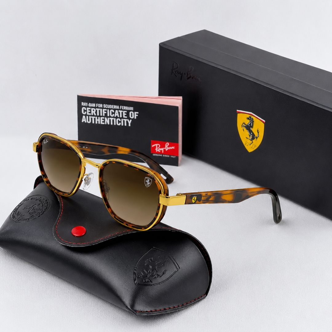 Óculos De Sol Ray-Ban Ferrari - COM 1 ANO DE GARANTIA - APENAS 30 UNIDADES DISPONÍVEIS